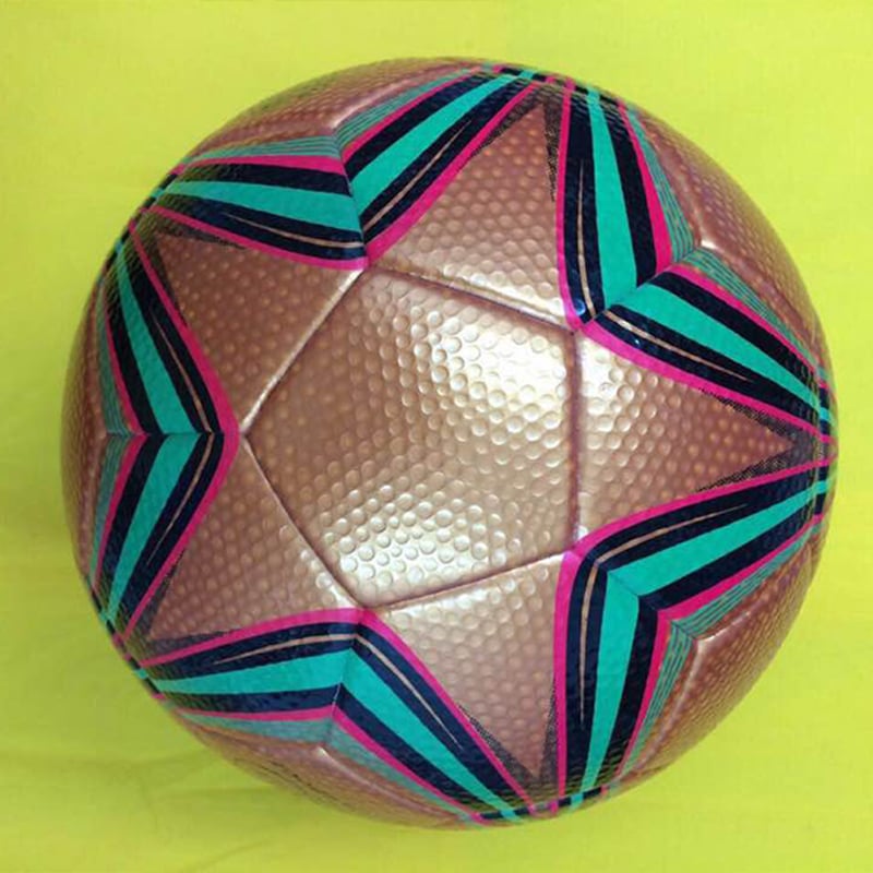 Laminated soccer ball